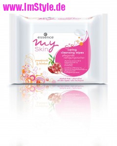 essence my skin caring cleansing wipes
