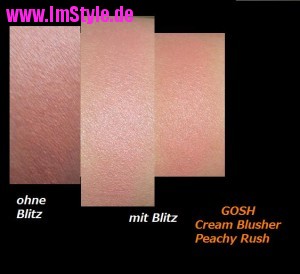 GOSH Natural Touch Cream Blusher 001 Peachy Rush
