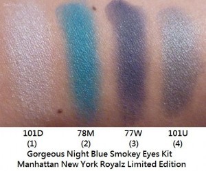 Smokey Eyes Kit Gorgeous Night Blue