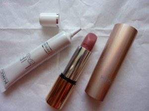KIKO Lip Base Primer & KIKO Velvet Mat Lipstick 602