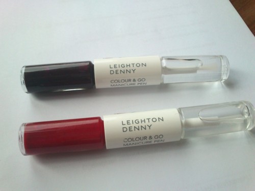 Leighton Denny Manicure Pens  VAMP & PROVOCATIVE