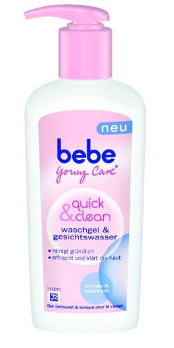bebe_Quick_Clean_Waschgel_und_Gesichtswasser_200ml